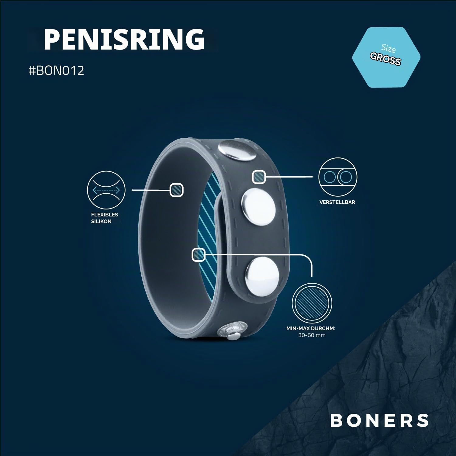 boners-cock-strap-gr-e-l-verstellbarer-silikon-penisring image 3