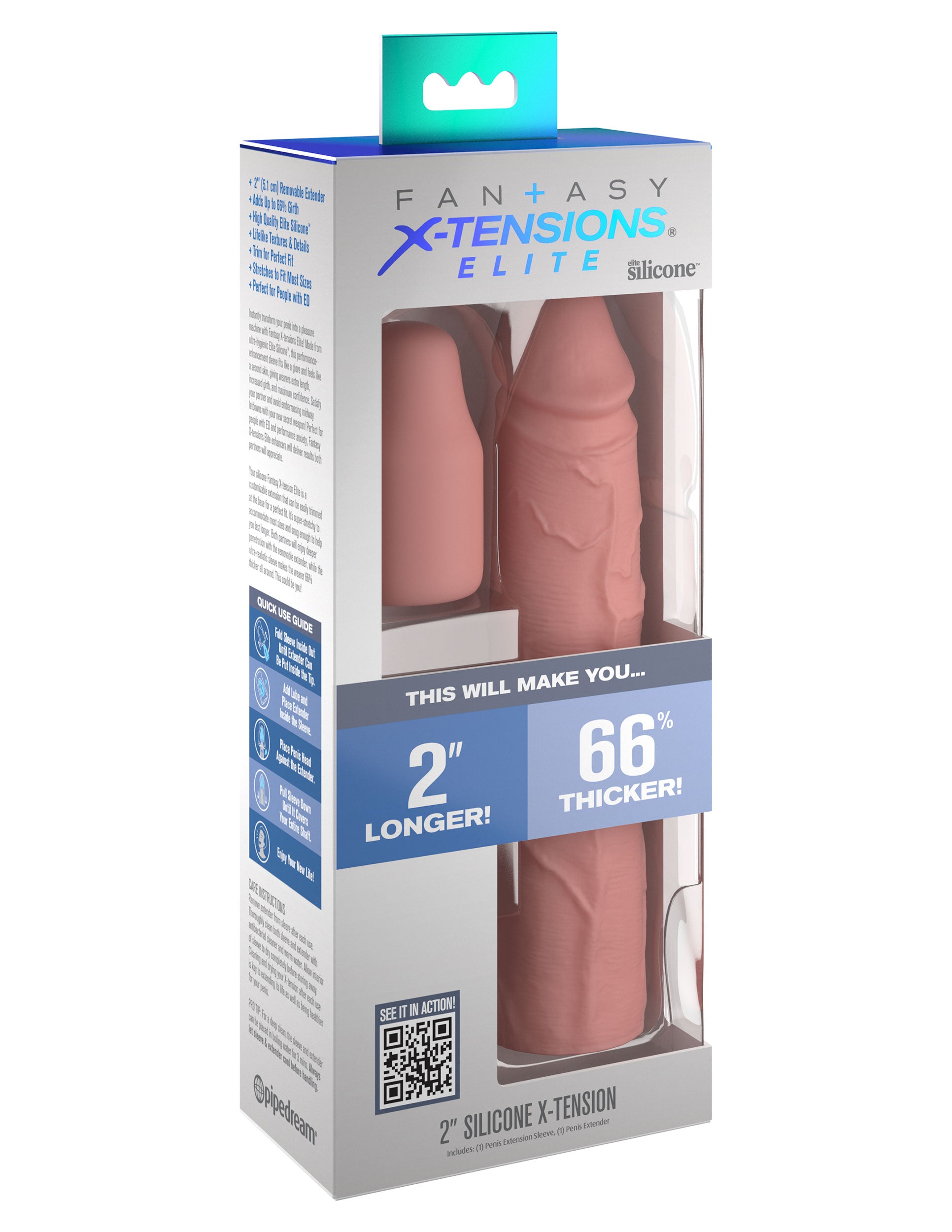 fantasy-x-tensions-elite-2-silicone-x-tension-light-penish-lle image 2
