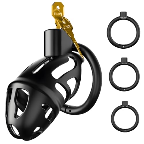 lockink-keuschheitsk-fig-m-nner-penisk-fig-mit-3-ringen image 7