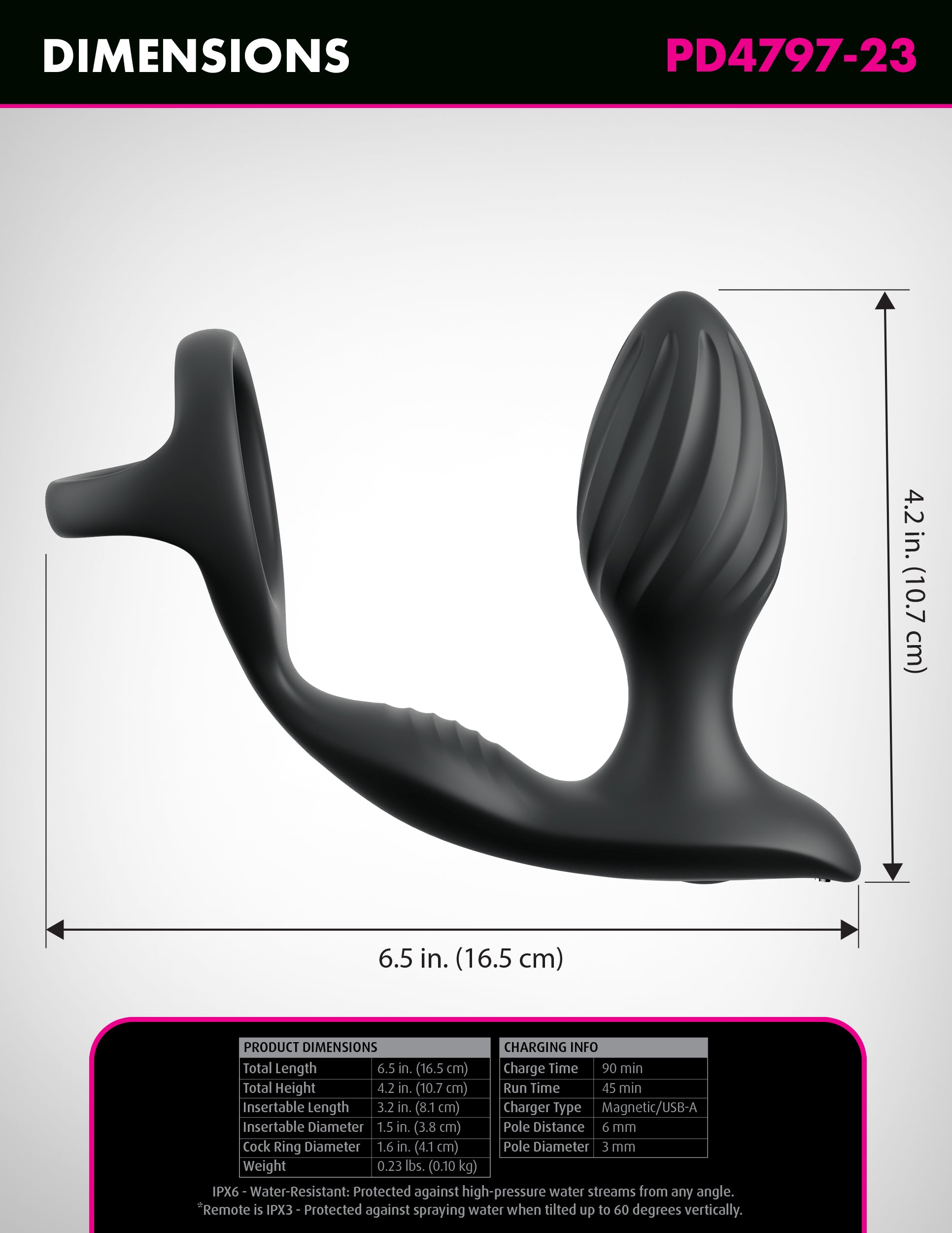 anal-fantasy-elite-ass-gasm-gyro-milk-pro-prostata-vibrator image 5