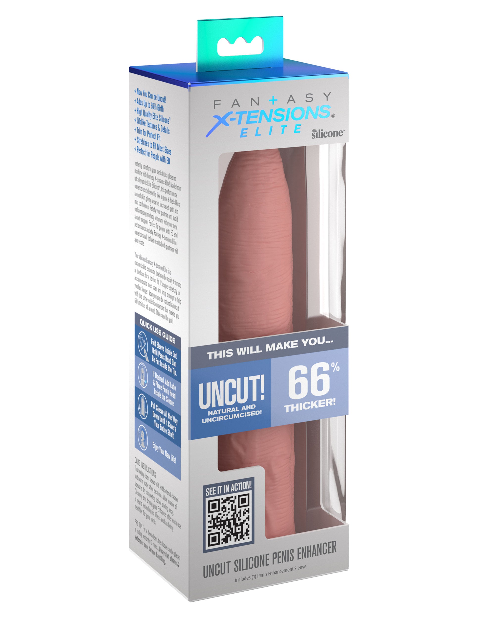 fantasy-x-tensions-elite-uncut-penis-sleeve-light image 2