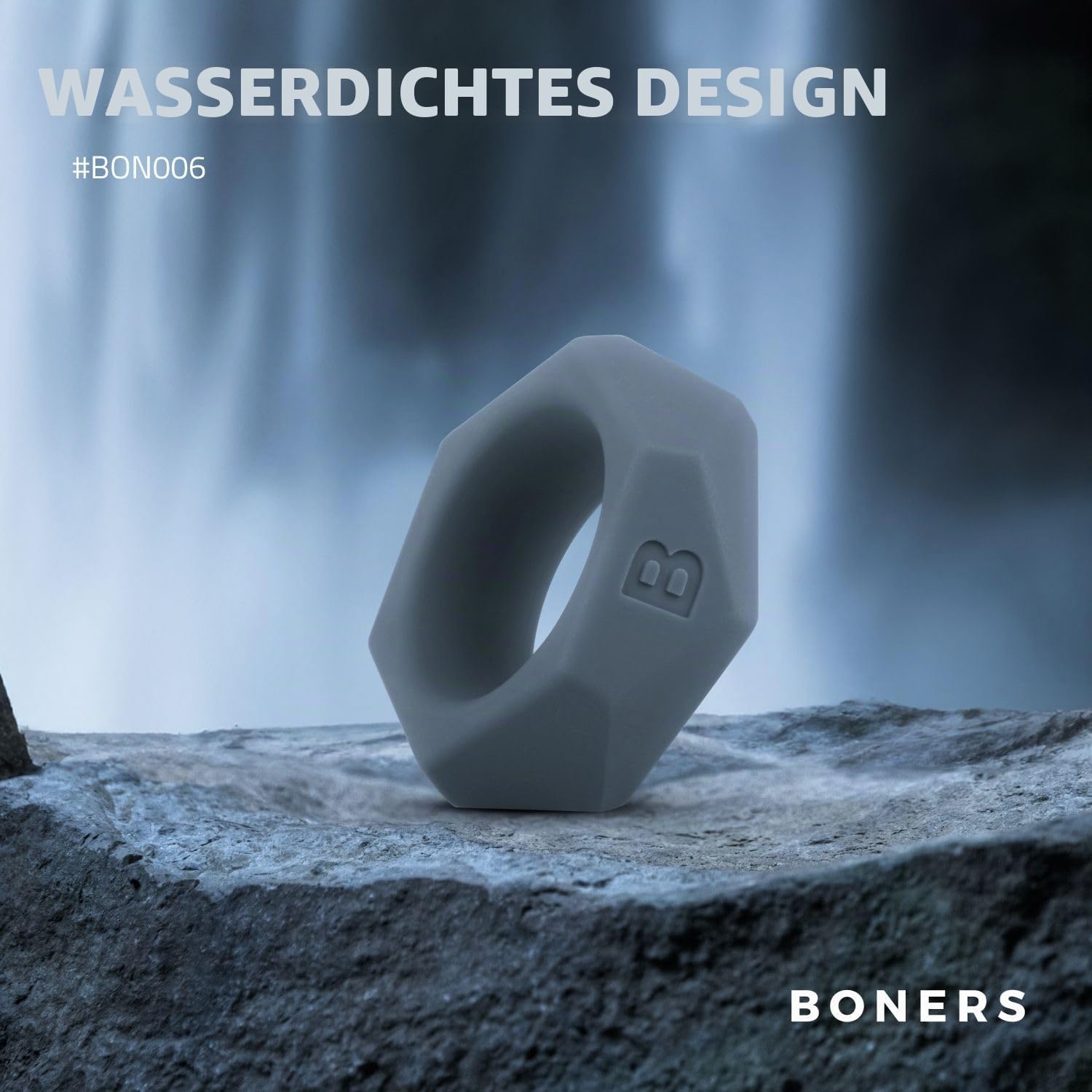 boners-diamond-penisring-grau-dehnbarer-silikon-cockring-bon006 image 4