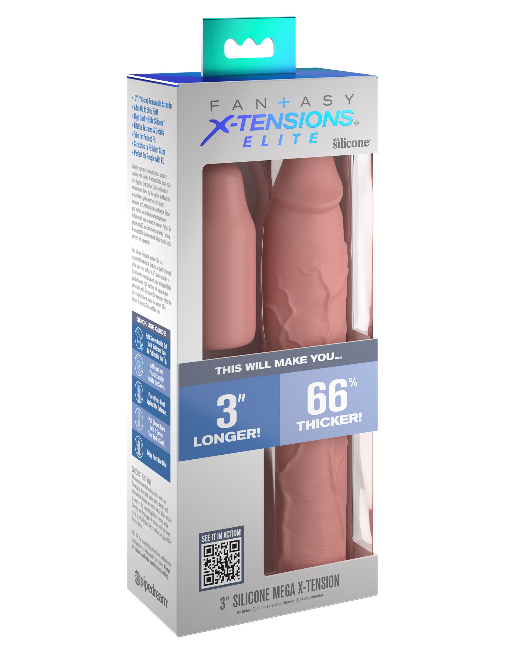 fantasy-x-tensions-elite-3-silicone-mega-x-tension-light-penish-lle image 2