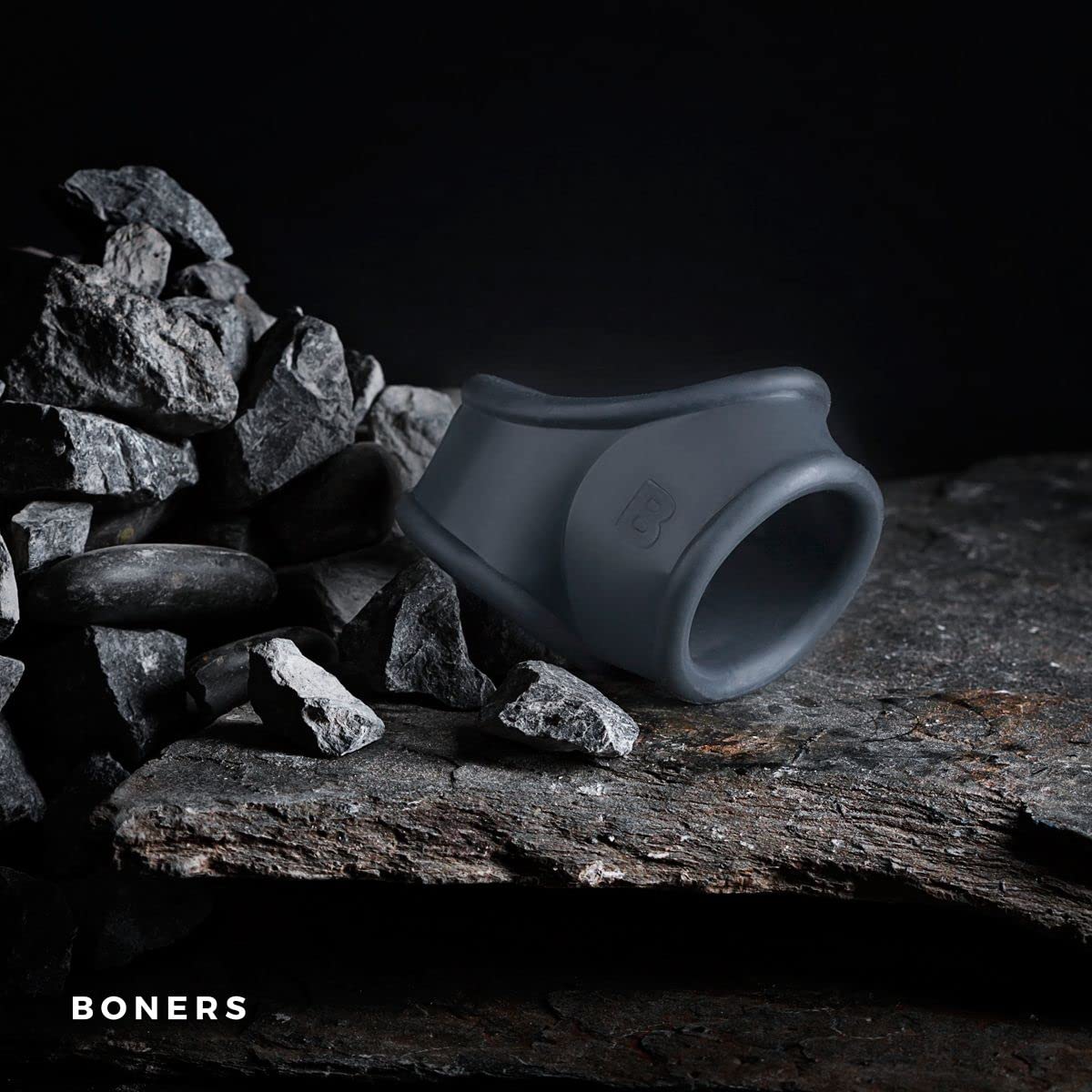 boners-cocksling-penisschlinge-aus-fl-ssigsilikon-grau image 6