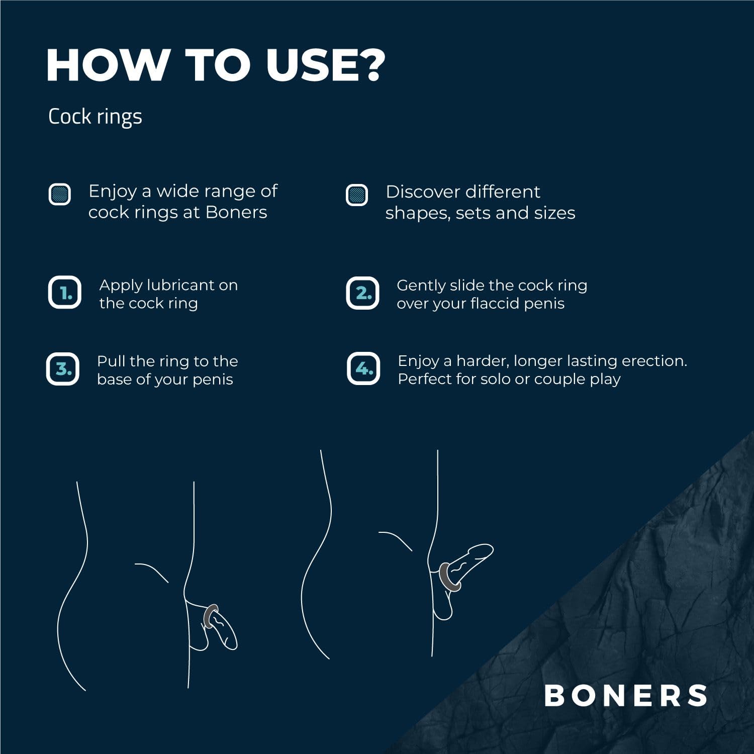 boners-diamond-penisring-grau-dehnbarer-silikon-cockring-bon006 image 3